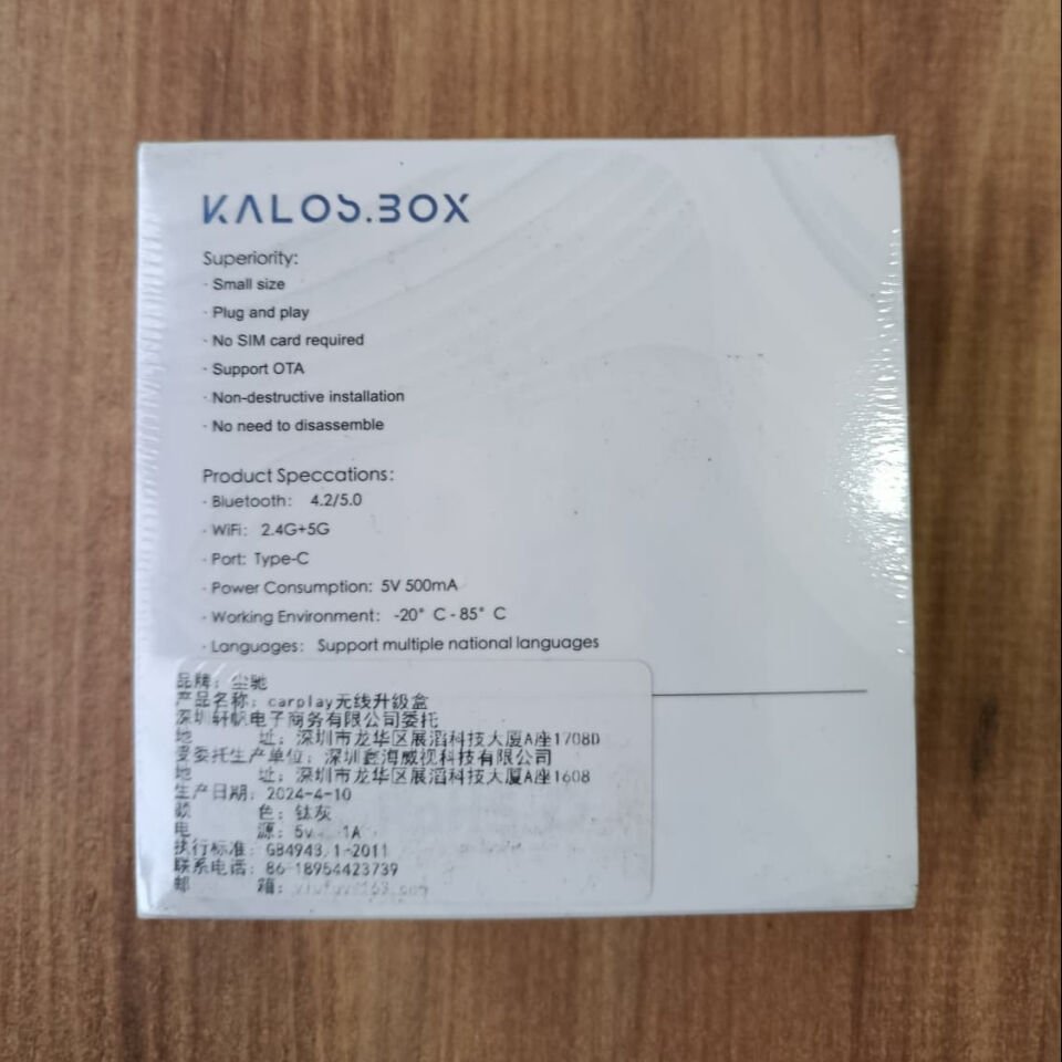 KALOSBOX Tesla Smart Box | Tesla Android AI Box & Kablosuz CarPlay (Model 3 / Model Y / Model S / Model X)
