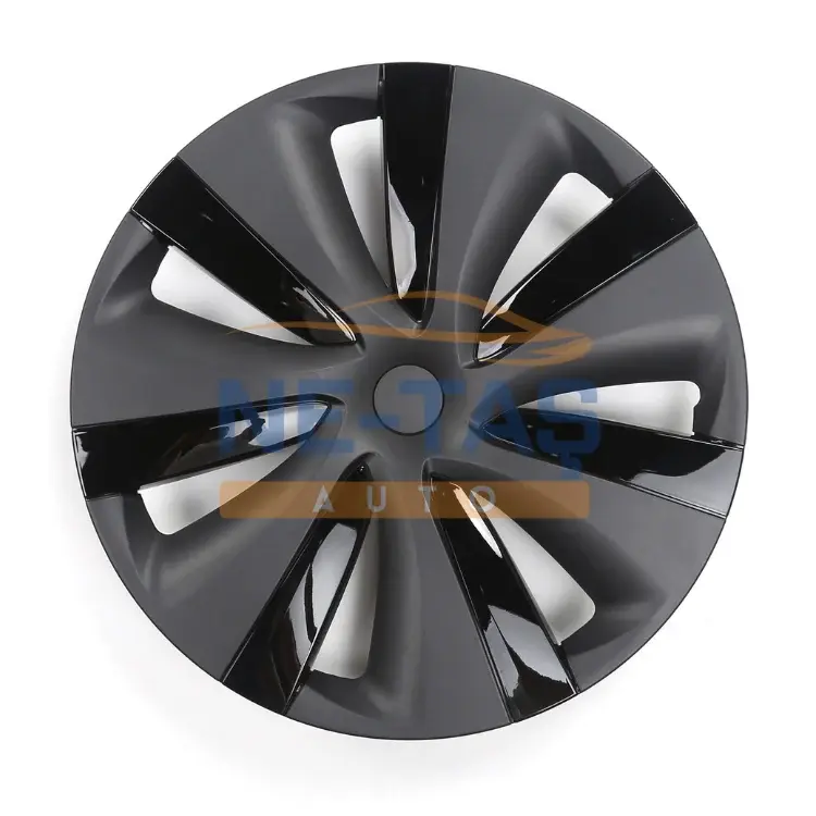 Tesla Model Y Legacy 2019-2024 Orijinal Versiyon Jant Kapağı 19 İnç Siyah (4'lü Set)