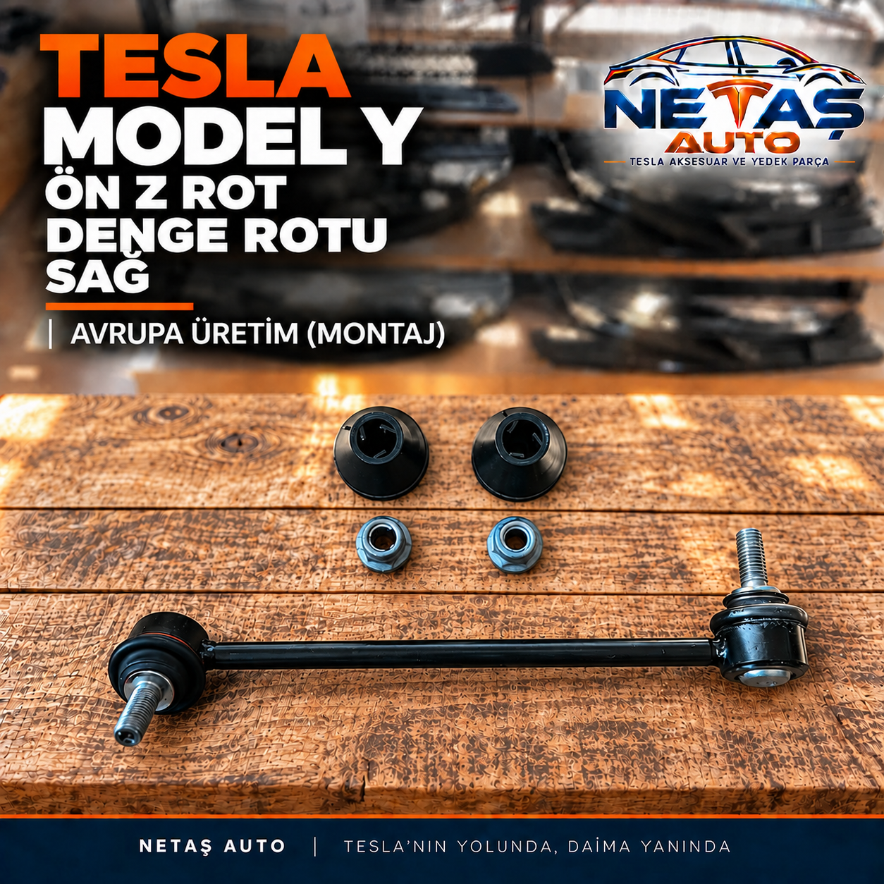 Tesla Model Y Ön Z Rot Denge Rotu Sağ Avrupa Üretim