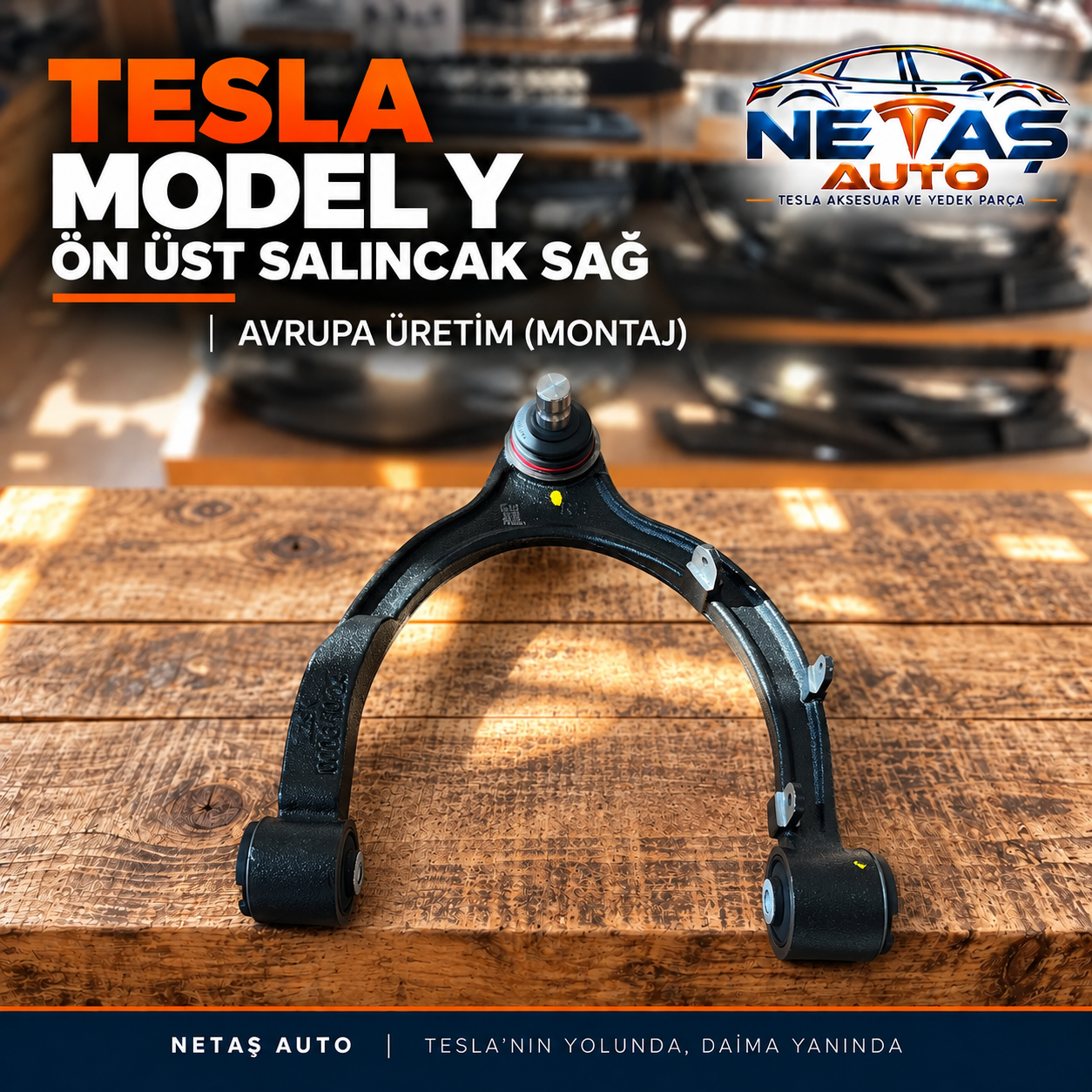 Tesla Model Y Ön Üst Salıncak Sağ Avrupa Üretim
