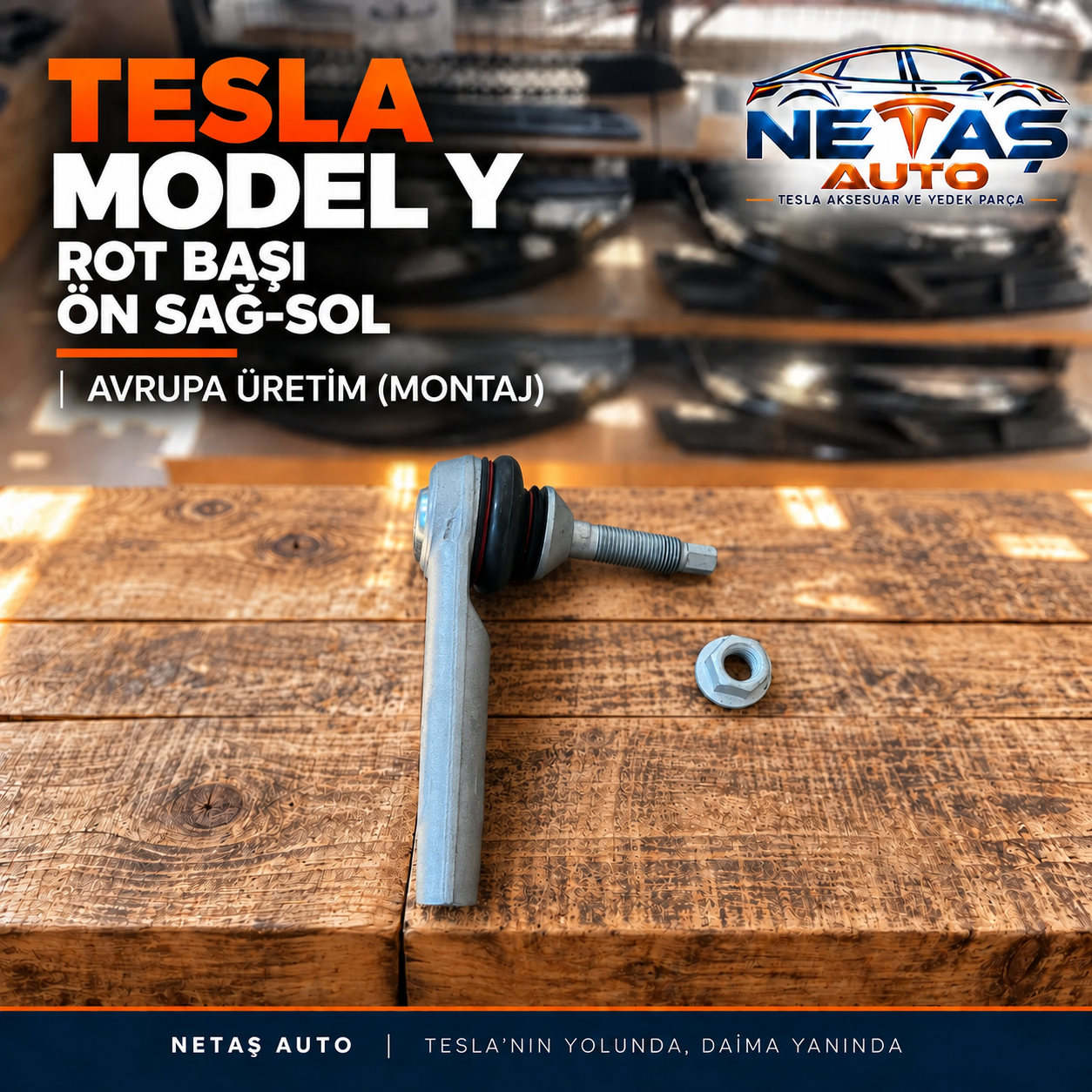Tesla Model Y Rot Başı Ön Sağ-Sol Avrupa Üretim