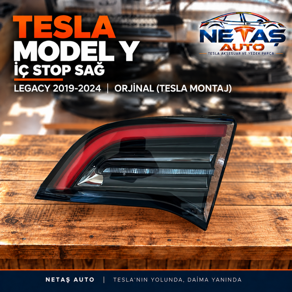 Tesla Model Y Legacy 2019-2024 İç Stop Sağ Orjinal (Tesla)